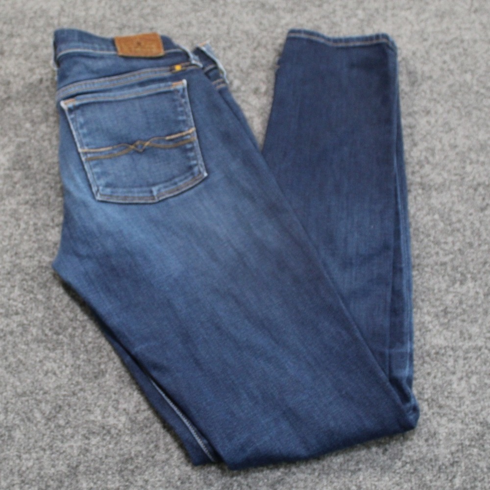 Lucky Brand Charlie Skinny Jeans Blue Denim Women Size‎ 4 27